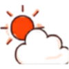天気と気温をチェック